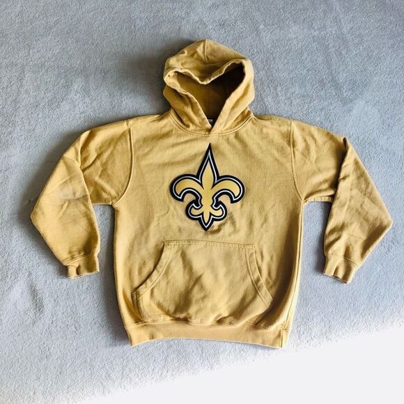 New Orleans Saints  Drew Brees Hooded Kids Sweatshirt by Reebok - Picture 1 of 11